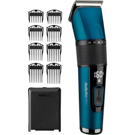 Cortadora de cabello - BABYLISS - P1362E - Cuchillas de acero japonés - 45 alturas - Pantalla digital - Batería de litio (1/5)