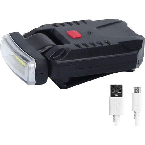 3-W-COB-Stirnlampe zum Aufstecken, ultrahell, USB-aufladbar (1/4)