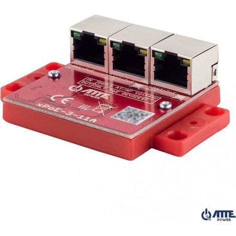 Switch/estensore POE xpoe-3-11A a 3 porte (1/4)