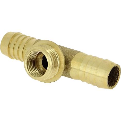 Té cannelé laiton Ø20 mâle 20-15