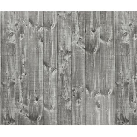 Venilia Pellicola adesiva, Schede grigie aspetto legno grigio, 45cm x 3m, Spessore 95μ, Pellicola autoadesiva per mobili o cucina, carta da parati, PVC senza ftalati, Prodotto in UE (1/2)