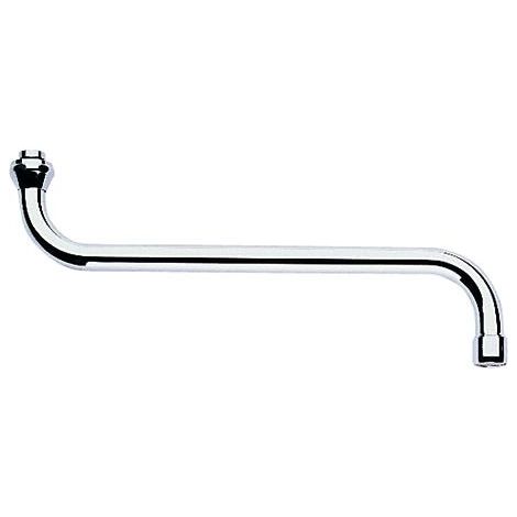 GROHE Bocca a S Atlanta 13084 DN15 sporgenza 200mm cromo, 13084000 (1/3)