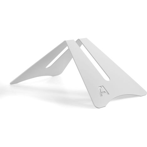 ANDRYS - Porta Bici per Bici da Corsa 1 Posto, Senza Protezioni, Verniciato, Colore Bianco, 50 x 30 x 22 cm - Posti: 1 - Finitura: Verniciato - Colore: Bianco