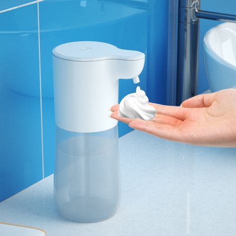 Automatic soap dispenser - 600ml, rechargeable via USB, IPX5 waterproof for kitchen and bathroom. (1/5)