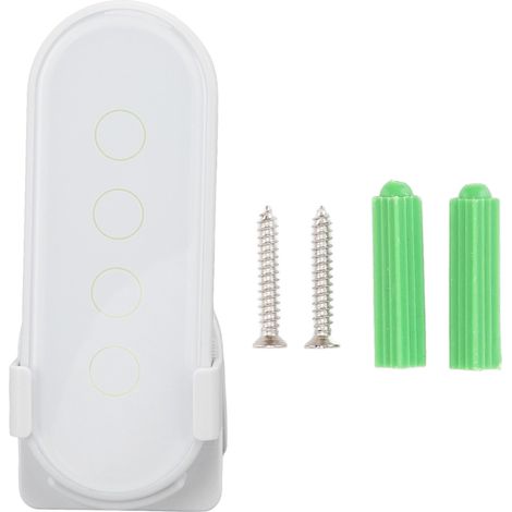 Bouton intelligent sans fil WiFi ZigBee pour TUYA, 4 boutons, télécommande 3 voies pour maison, blanc (1/5)