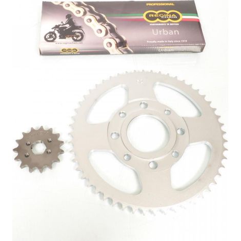 Kettensatz Regina für Motorrad Honda 125 TL 1976 bis 1982 15x52 (1/3)