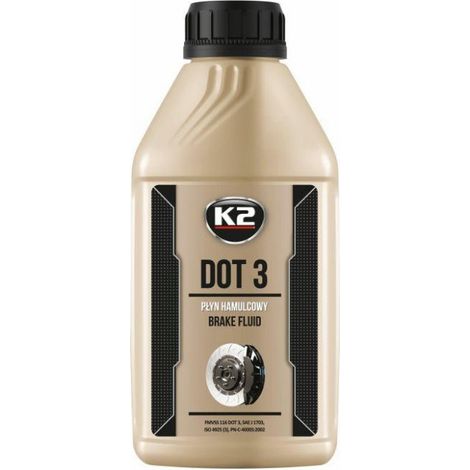 LIQUIDE DE FREIN K2 DOT 3 500 ml