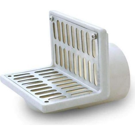 Drain en V Sortie 2" Toit/balcon/patio/salle de bain/mur latéral drain de parapet d'angle drain en L (1/4)