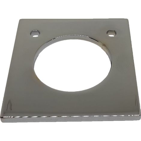 Ricambio basetta lavabo/bidet cromo serie Euclide Mamoli V00615800001 (1/2)