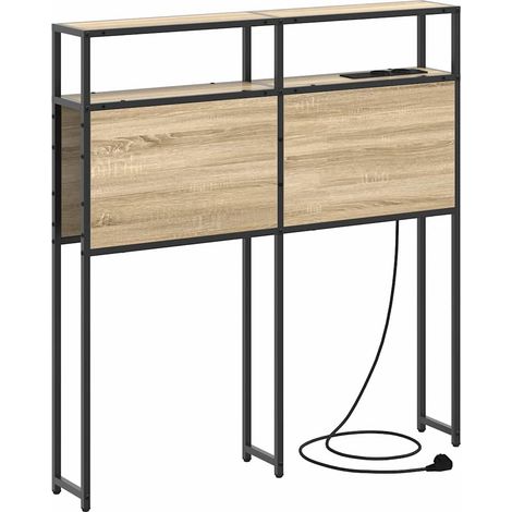 Maison Exclusive - Testata contenitore rovere sonoma Legno multistrato