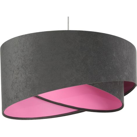 Suspension asymetric 060-075 - Gris, rose