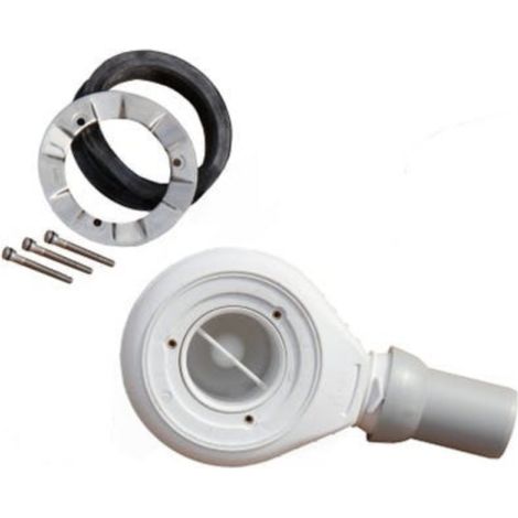 Villeroy & Boch – Siphon de douche 90 mm – Évacuation universelle pour receveur Architectura MetalRim – Débit 51 l/min – Matériau plastique – U90881299