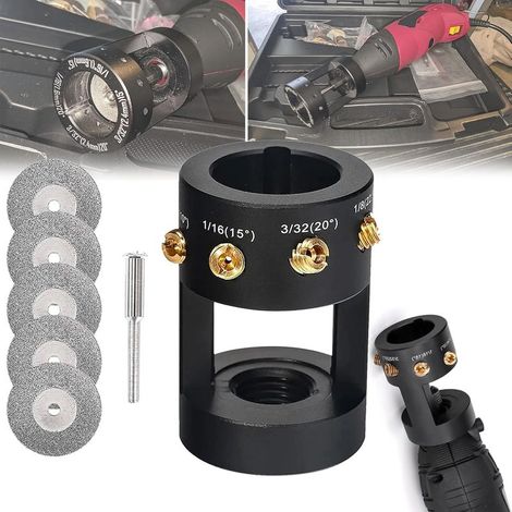 Aiguiseur D'Électrode en Tungstène, pour Soudage TIG Affûteur Multi-Angle en Aluminium Affûteur D'Électrode en Tungstène pour Broyeur et Alliage D'Aluminium (1/5)