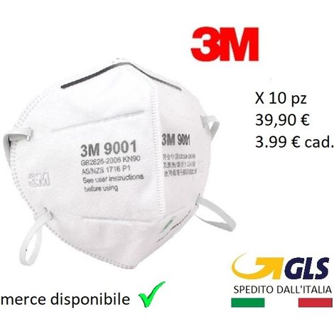 X10pz mascherine 3M certificate kn90 ffp1 maschere protezione viso alta qualità (1/5)