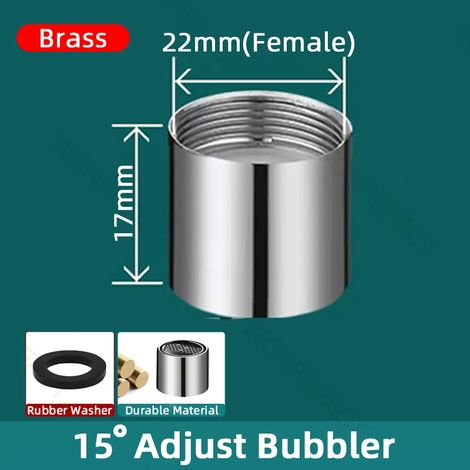 (Groupe k) Aérateur de robinet de cuisine, diffuseur pour salle de bain et maison, accessoires de robinetterie, filtre économiseur d'eau, embout de cuisine (1/5)