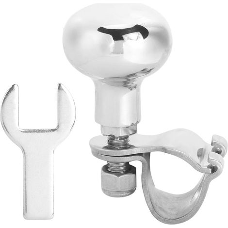 Volant en acier inoxydable 316, poignée auxiliaire rotative, boule de commande pour bateau (1/5)