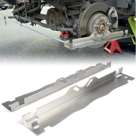 Piastre di allineamento ruote, piastre di misurazione precise in acciaio inox con fori per il fissaggio, per auto, camion e SUV.