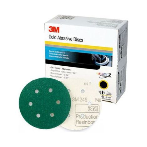 Disque abrasif HOOKIT auto-agrippant 245 G80 - 3M - Q01689 (1/2)