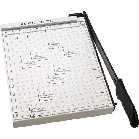 Meykey Professional Paper Cutter for Photo, Paper, Cardboard, A4 Size, White (1/5)