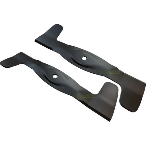 2 X 47,5 CM lame pour tondeuse JOHN DEERE / SABO / GX24566 + GX24567 (1/5)