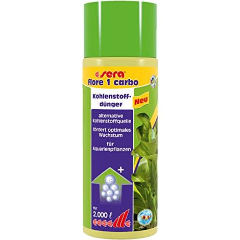 Sera Flore 03.343 1 Carbo - fertilizzanti di Sistema, Alternativa Semplice per Il Sistema CO2-fertilizzante per Le Piante acquatiche in Acquario (1/4)
