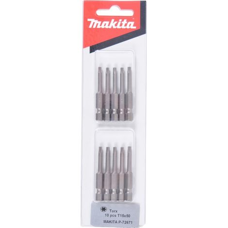 Makita Bit T15x50 mm 10 St. - P-72671 (1/2)