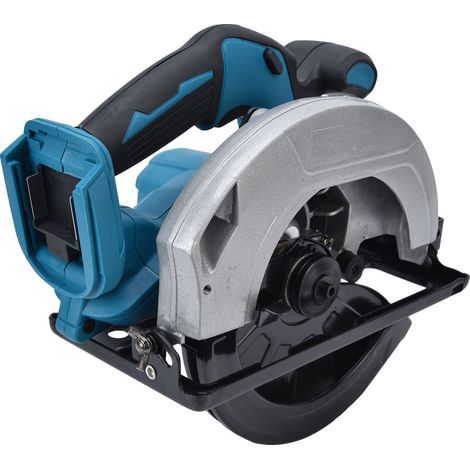 Scie circulaire 7-1/4 pouces acier inoxydable, nylon PA6, lithium, outil de menuiserie domestique pour bois, lot de coupe (1/5)