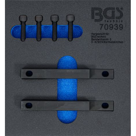 BGS Insert de servante d'atelier 1/6 : Coffret de calage pour Porsche Macan 3.0DS, 3.0S, 3.6 Turbo