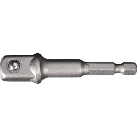 Nom Adaptateur d'entraînement 6 pans 1/4 pouce sortie 4 pans 1/2 pouce L.72mm TECWERK (1/2)