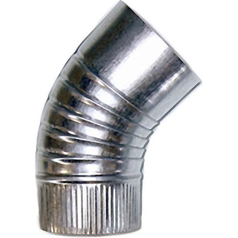 CODO 45G ESTUFA GALVAN. 100MM.