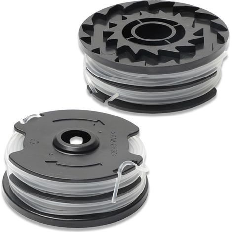 2 Bobine de fil de Rechange Compatible avec Parkside PRTA 20-Li A1/B2/C3 PRT 300 A1 PRT 550 A1/A3,Bobines de fil pour Coupe-bordure (1/5)