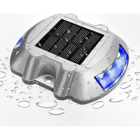 Luminaire solaire LED pour allées, jardins, escaliers, éclairage extérieur étanche, sans fil, économique, installation facile, usage nocturne. (1/5)