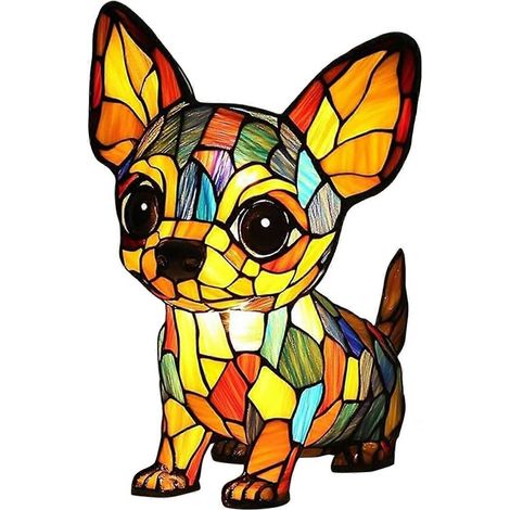 Veilleuse décorative LED en forme de chien - PerfectA (1/5)