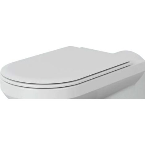 Copriwater Azzurra Thin in Poliestere bianco