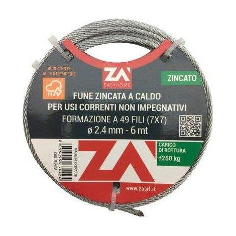 4,0 x FUNE ARGANO ZINCATA