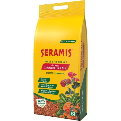 Seramis Pflanz-Granulat für Zimmerpflanzen 15 L Bodenzusatz