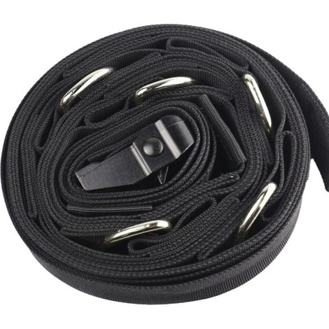 Sangle D'ancrage De Porte - Pour Bandes De Résistance - 5 Positions Réglables - Compacte Et Portable - 1 Pièce (1/5)