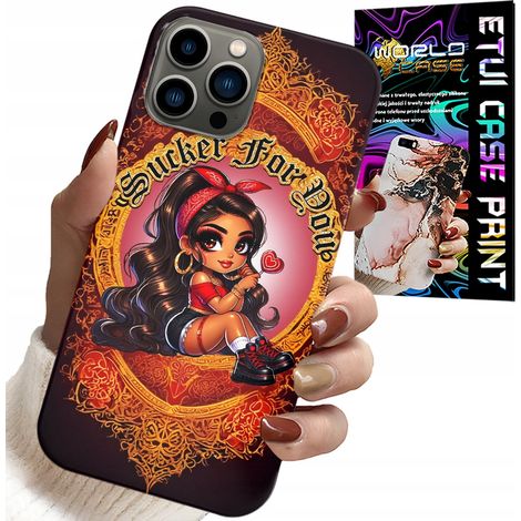 Custodia per iPhone 11 Pro Max - Sucker For You, custodia alla moda con bambola + vetro (1/5)