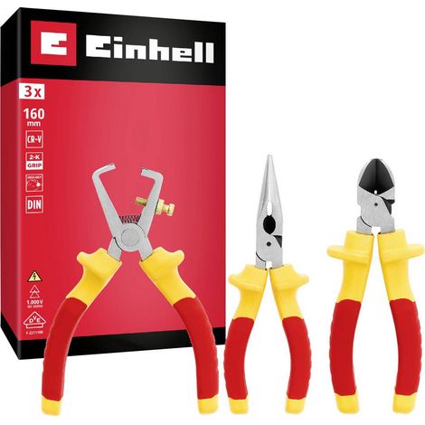 Einhell 370540 Jeu de pinces (1/4)