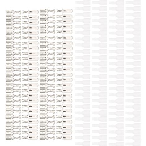 Juego de 200 terminales de crimpado de latón estañado de 6,3 mm con funda aislante. (1/5)