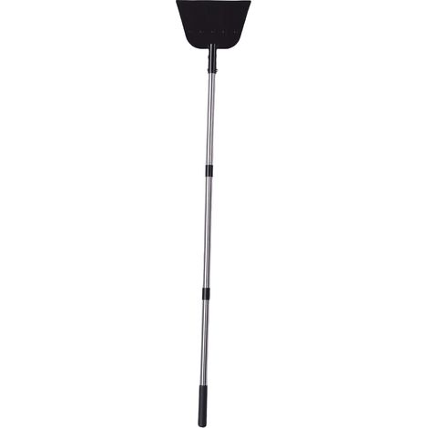 Gartenschaufel, robuster Bodenschaber, Schneeschaufel, Eiskratzer mit verstellbarem Griff für Einfahrt, Gehweg und Außenbereich (1/5)