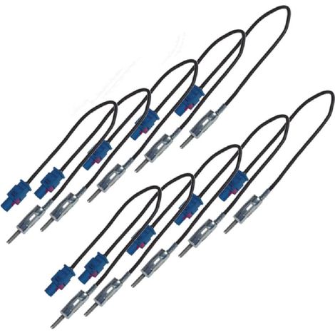 10x Adaptateurs pour Antenne - Fakra Male vers Din - ANT607 - 14P235