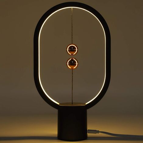 Lampe de Table LED USB - Design Équilibré avec Interrupteur Magnétique, Lumière Douce, Idéal Cadeau et Décoration (1/5)
