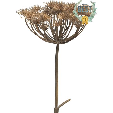 Berce commune artificielle en tige, H 98 cm Havane - BEST - couleur: Havane (1/3)