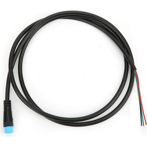 Câble de signal pratique à 4 conducteurs pour vélo, accessoire de modification de batterie au lithium pour vélo, 4 conducteurs mâles. (1/5)