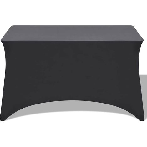 Maison Exclusive - Funda elástica para mesa 2 uds 120x60,5x74 ant (1/5)