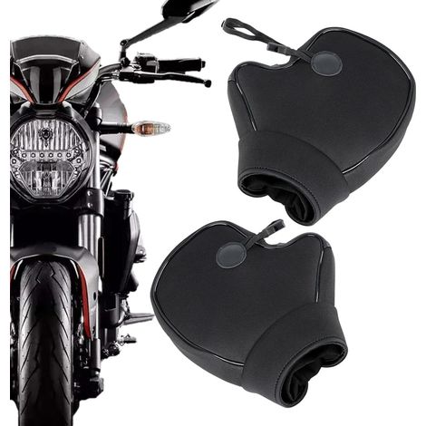 Manchons de Guidon pour Moto - Manchons Anti - Vent pour Conditions (1/5)