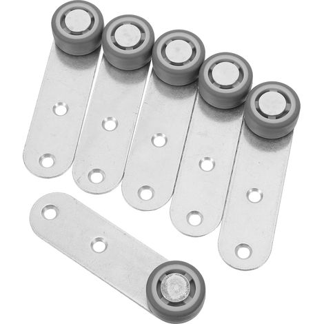 de 6 roulettes lat rales en bois avec vis roulettes anti (1/5)