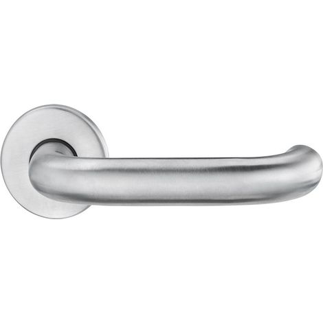 edi HT-Drücker-Halbgarnitur Riva 2103/5200 rd.,VK10 Edelstahl, matt (1/3)