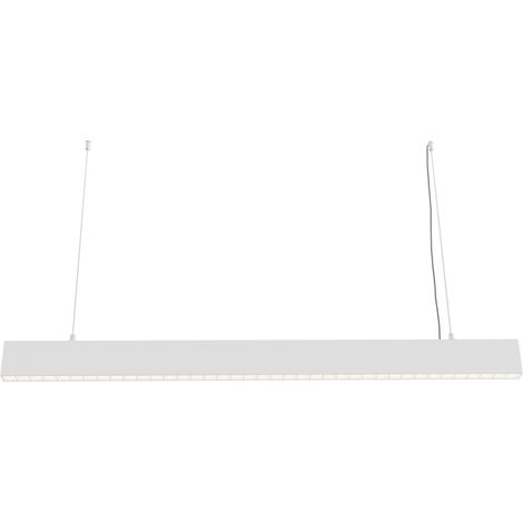 Suspension LED Maytoni Points blanche 40W 4000K 106cm (1/4)